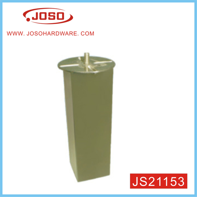 Js21153 Ferragens para móveis banhados a ouro da perna da mesa