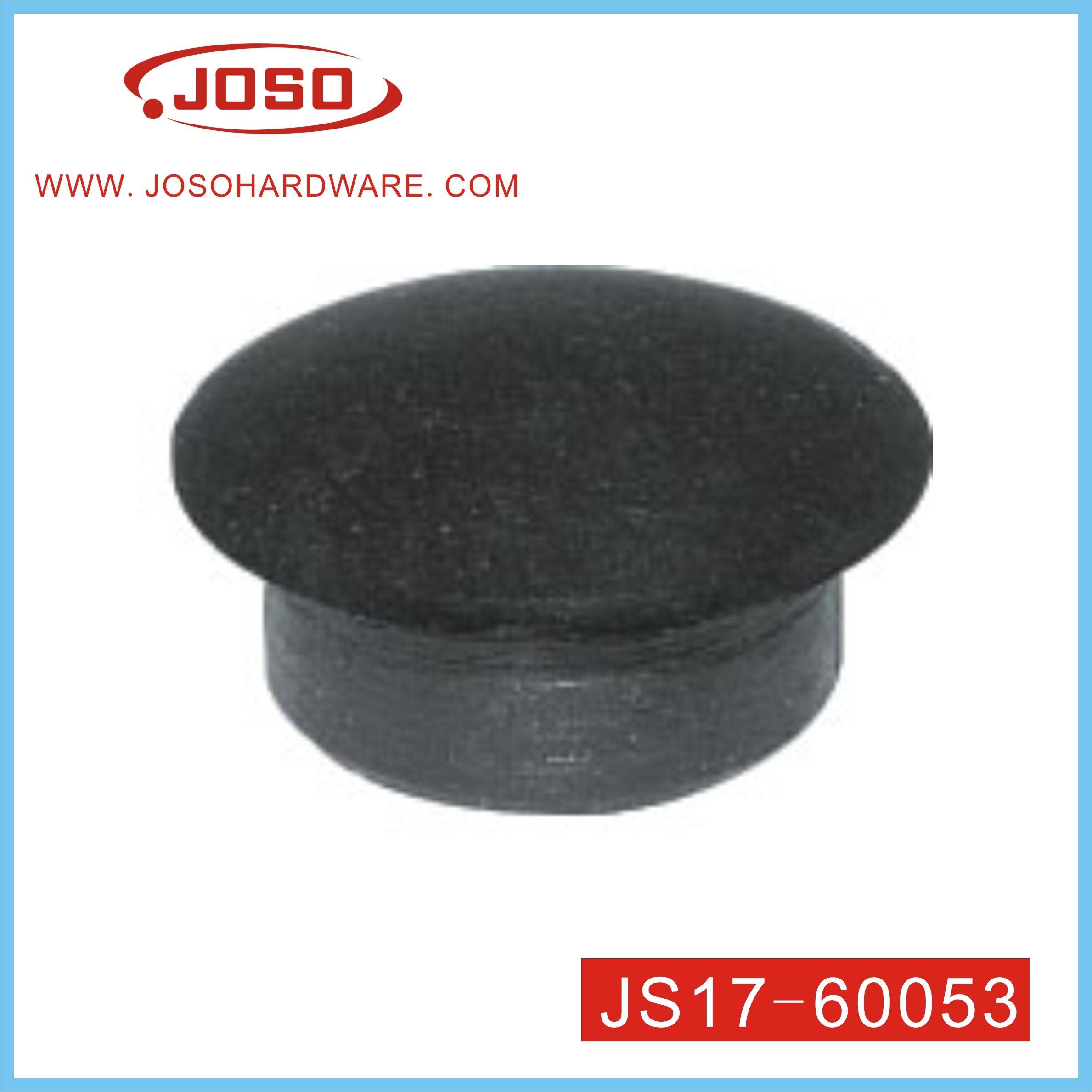 Tampa de parafuso de cogumelo de 16 mm de diâmetro branco de hardware para perna de mesa