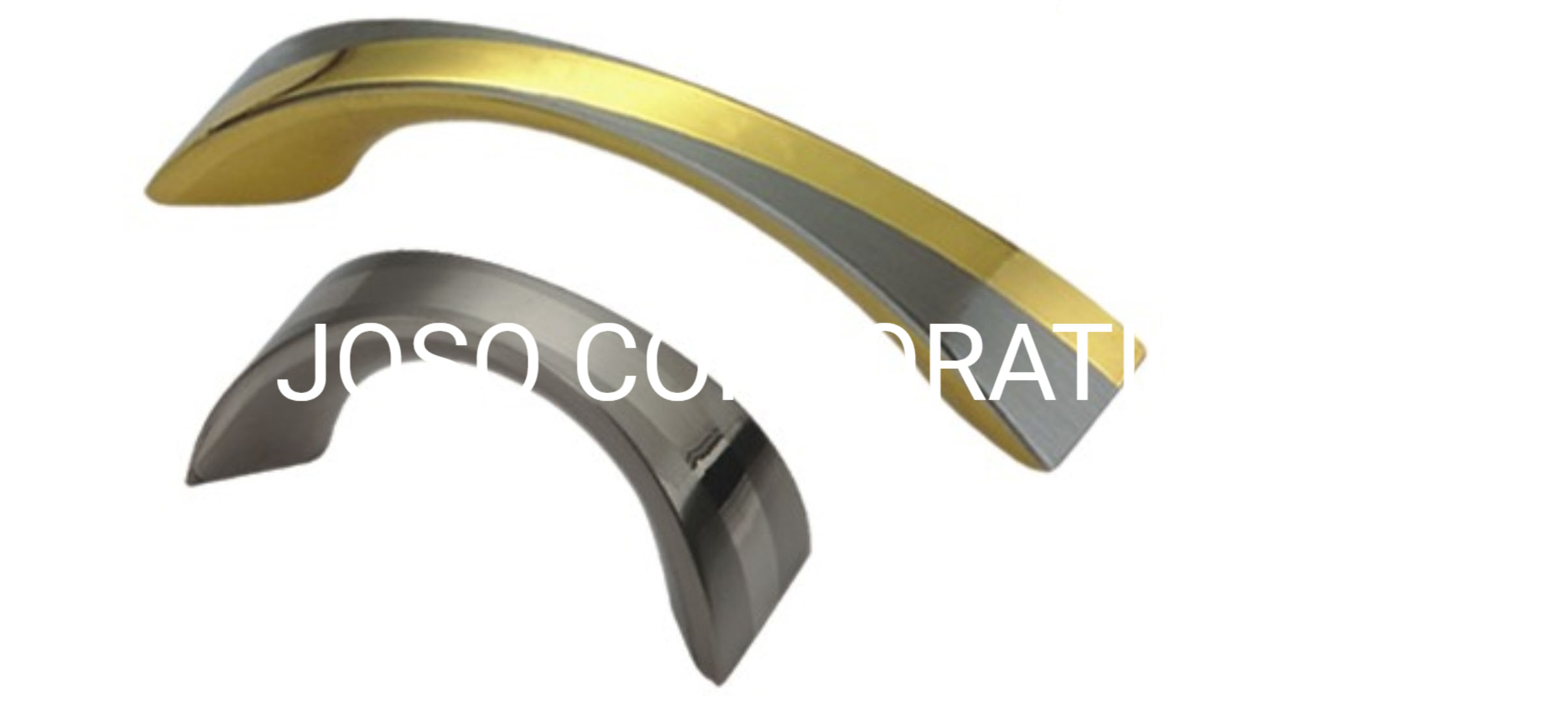 Alça de decoração em liga de zinco estilo europeu alça de metal de cor dupla alça pequena