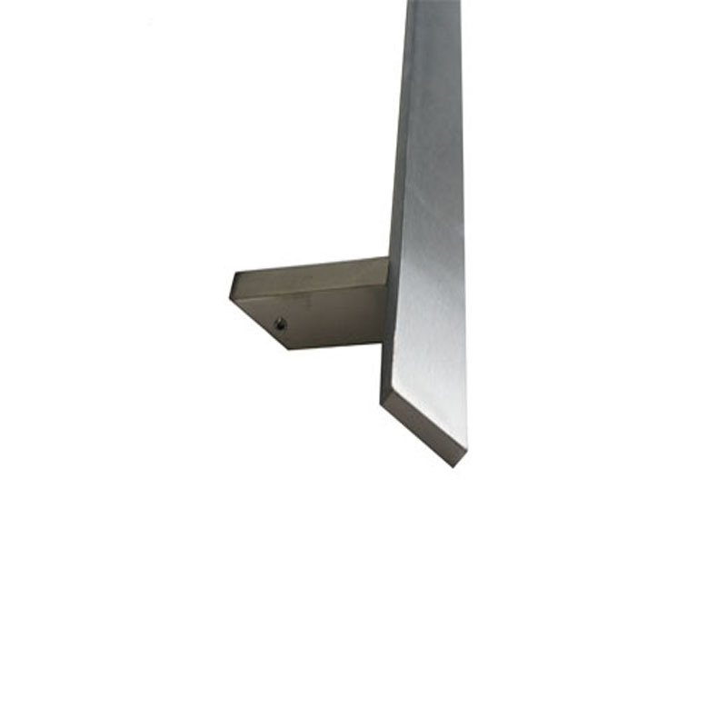 Venda superior T Bar Puxador de porta de vidro Hardware para móveis Maçaneta de banheiro