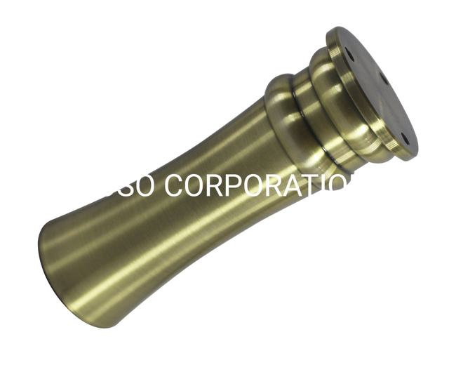 Venda quente Perna de alumínio para armário Perna para sofá Perna para mesa Perna para móveis