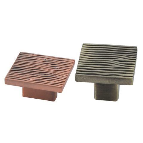 Hardware personalizado da mobília do punho do punho pequeno de bronze antigo e de cobre antigo da forma