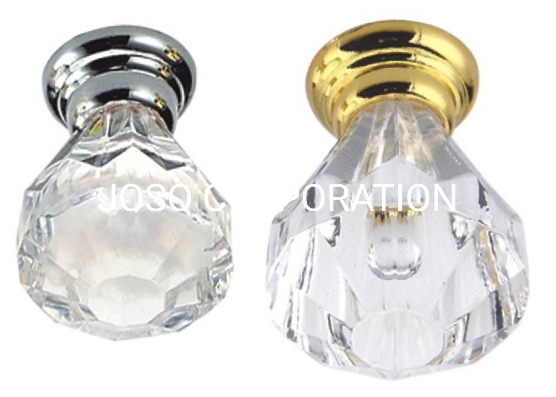 Aço com alça de armário de cristal 32mm botão de guarda-roupa alça de escritório alça de cômoda