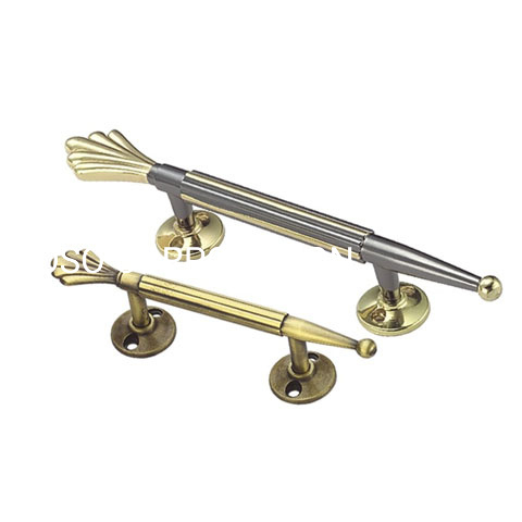 Maçaneta da porta liga de zinco do punho da tração do armário de 64mm Gloden do estilo retro do OEM