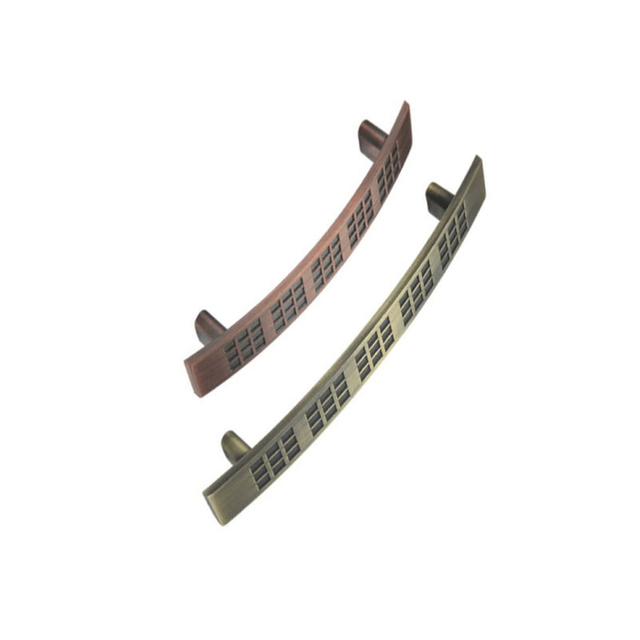 Punho de bronze antigo clássico liga de zinco do armário do punho da tração da mobília 160mm