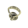 Venda quente 45mm liga de zinco antigo anel de bronze alça gaveta