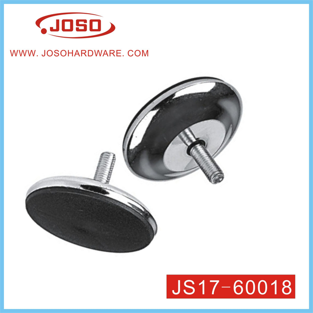 Pé de ajuste de aço carbono da perna do sofá para conector