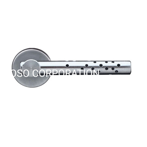 Acessórios de mobília de hardware de porta de maçaneta de alavanca de aço inoxidável de alta qualidade 304 132 mm