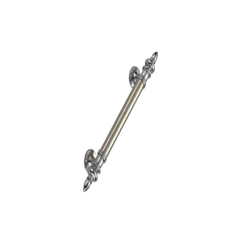 Maçaneta de porta em liga de zinco luxuosa leve de 200 mm Maçaneta de porta de escritório Maçaneta de cozinha