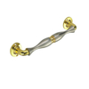 Forme o punho 300mm dourado e escovado liga de zinco da decoração de 250mm