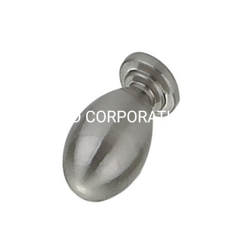 Tipo bala da forma botão liga de zinco da gaveta do punho 12mm da mobília 16mm