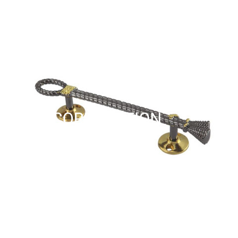 Puxador de móveis de latão antigo de cobre antigo de liga de zinco de estilo europeu 64mm 96mm