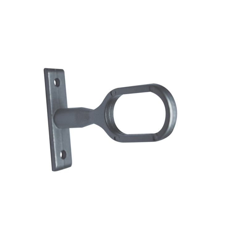 Suporte central de trilho de guarda-roupa de fornecimento de fábrica para barra de roupas oval