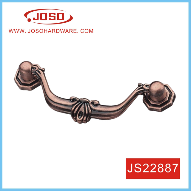 Puxador de gabinete vintage de acessórios para móveis