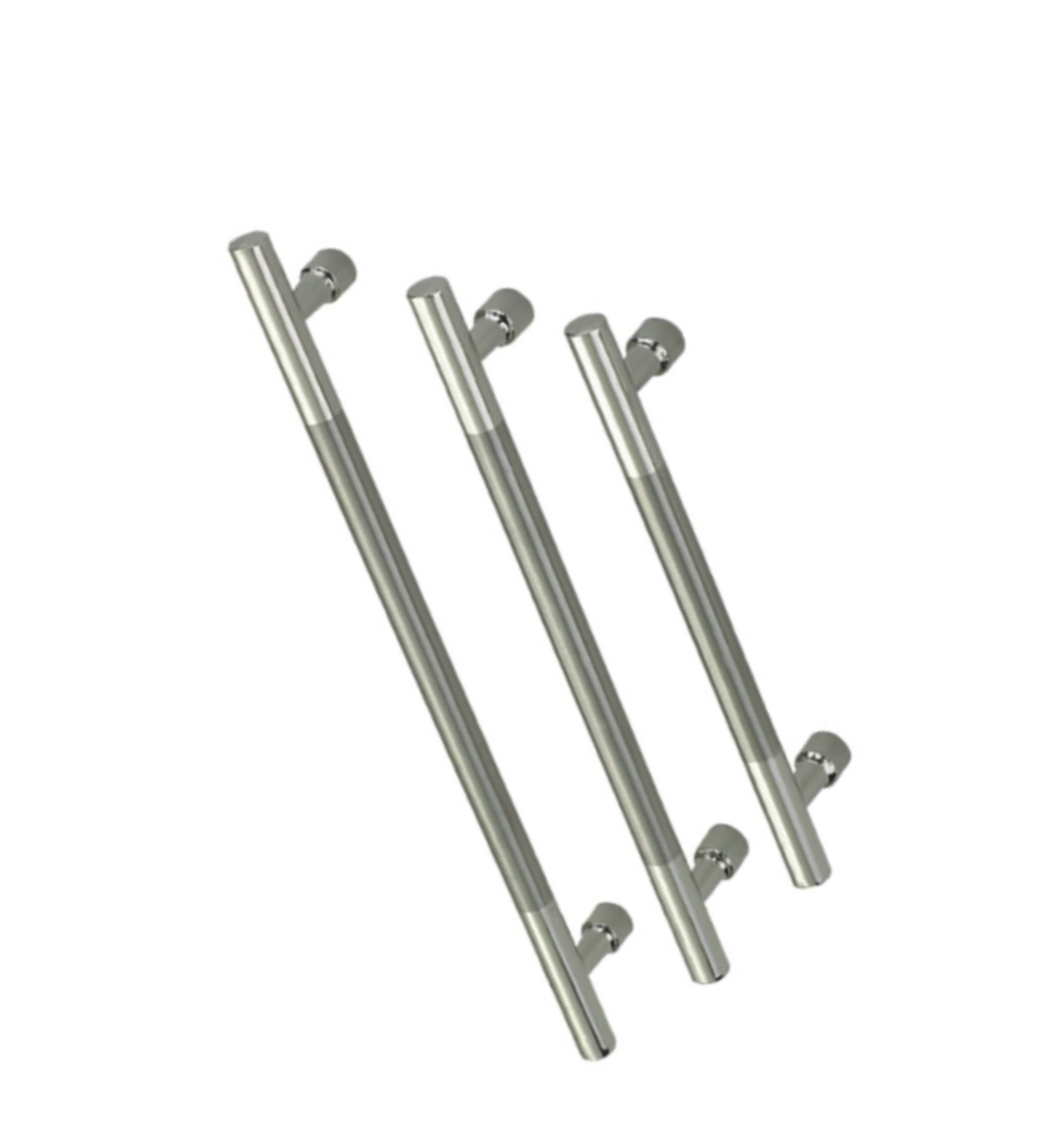 Punho sólido do punho do armário do punho da mobília da barra de aço inoxidável de T