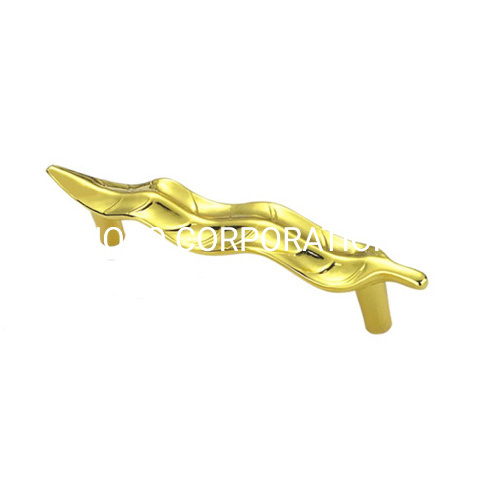 Punho liga de zinco personalizado do armário da exposição do punho do guarda-roupa da forma irregular