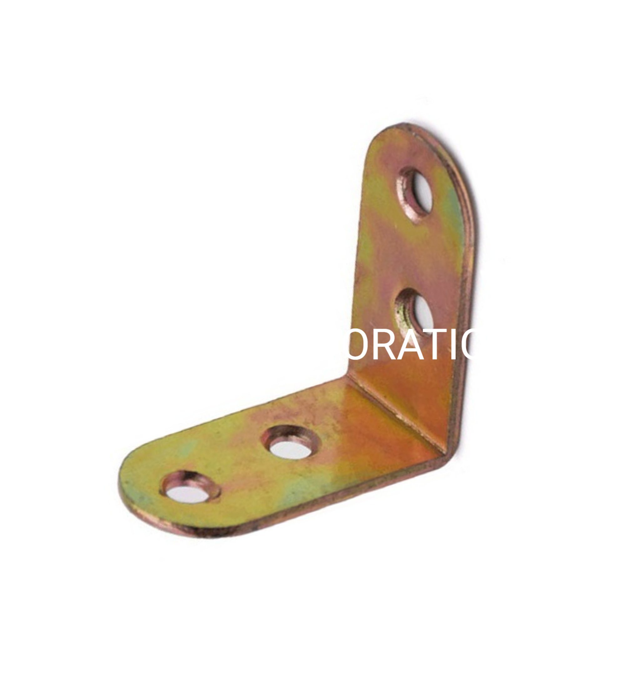 Fornecimento de fábrica Aço Amarelo Zincado Conector de canto Acessórios de cama para móveis