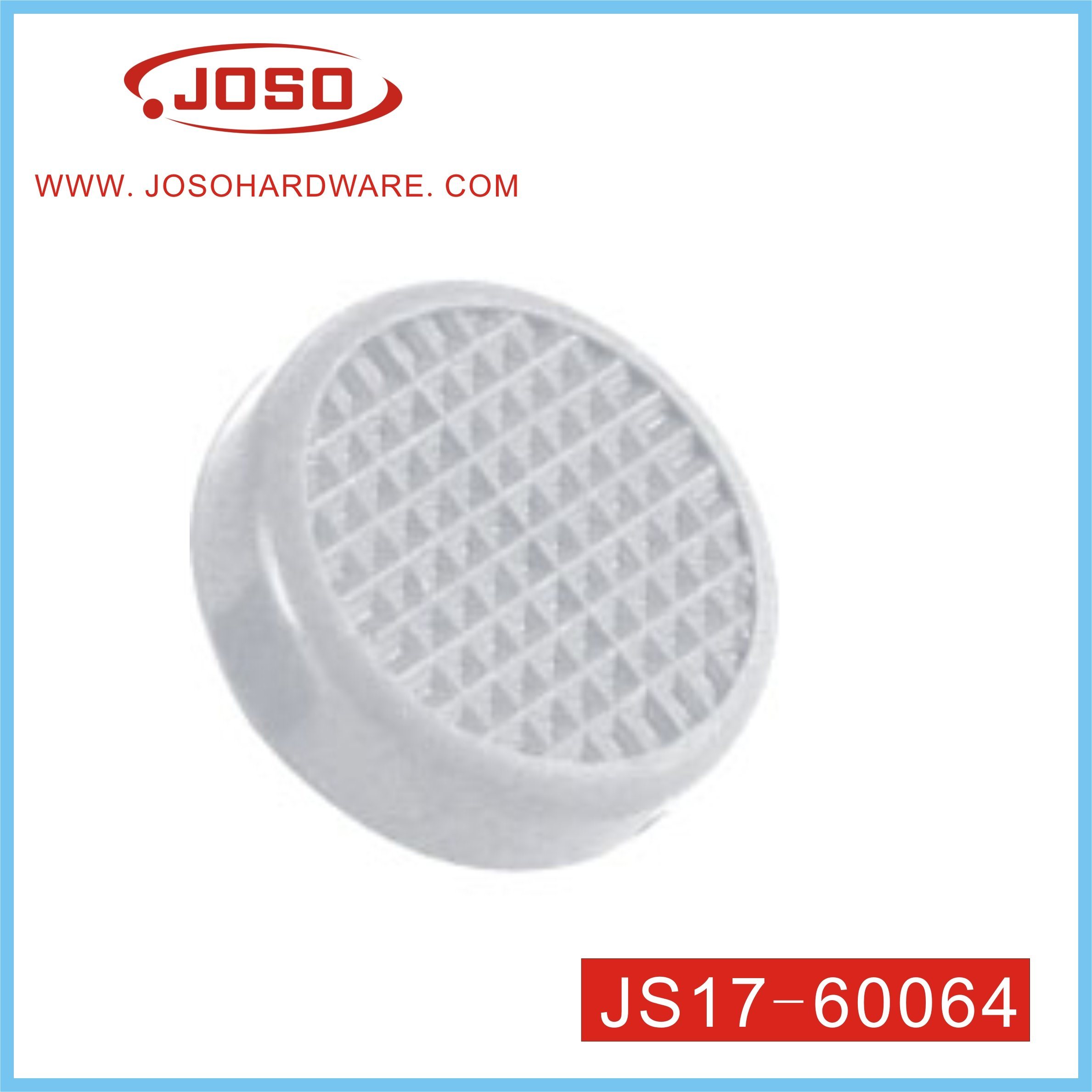 Almofada plana de nylon com 6 mm de diâmetro da perna do sofá para antiderrapante