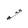 Conector de porta de vidro moderno de venda quente, sistema deslizante de banheiro de aço inoxidável