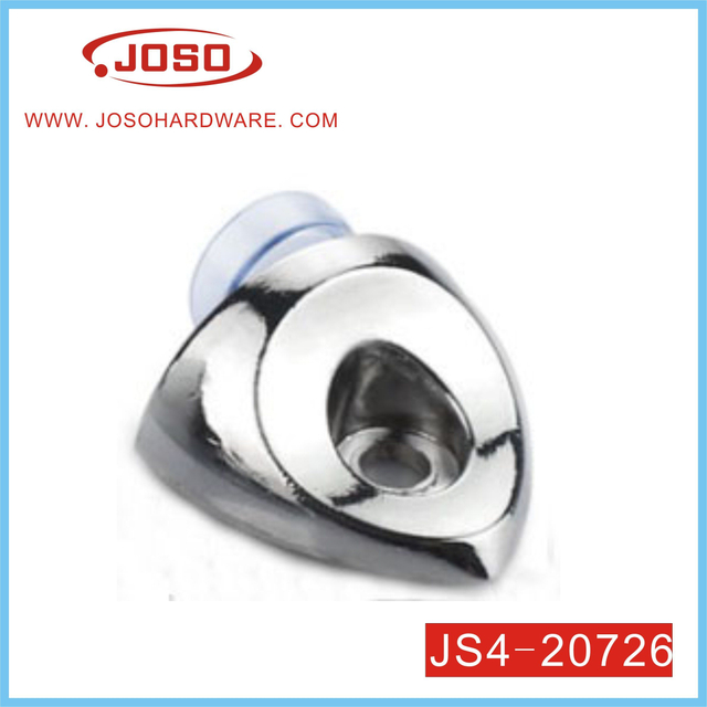 Suporte de prateleira em liga de zinco em formato de coração para móveis de vidro