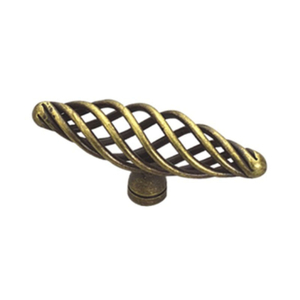 Punho clássico do armário do botão da gaveta do punho do guarda-roupa do estilo europeu 72mm