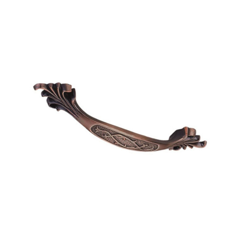 Venda superior liga de zinco 64mm 96mm 128mm puxador de gaveta de cobre antigo