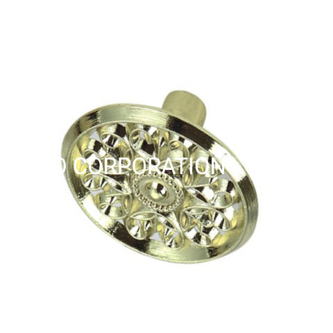 Moda estilo vintage dourado 38mm alça de gaveta alça de armário alça de guarda-roupa