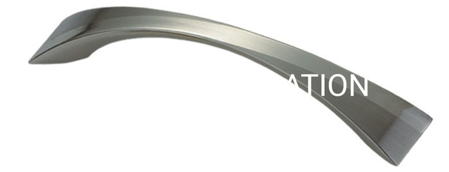 Alça de decoração em liga de zinco estilo europeu alça de metal de cor dupla alça pequena