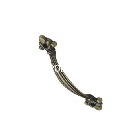 Fornecimento de fábrica 120mm clássico antigo cobre móveis puxar maçaneta da porta da cozinha