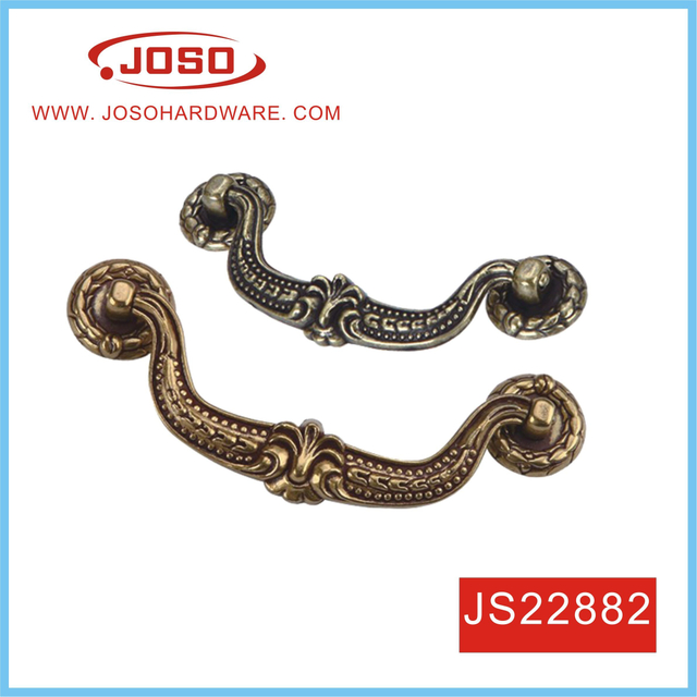 Botão de gaveta clássico com parafuso para gabinete