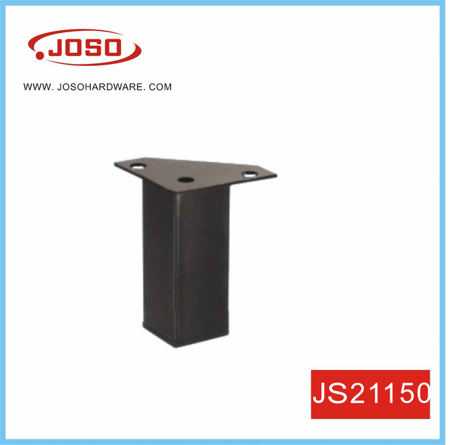 Tubo quadrado com perna de mesa com flange triangular para quarto