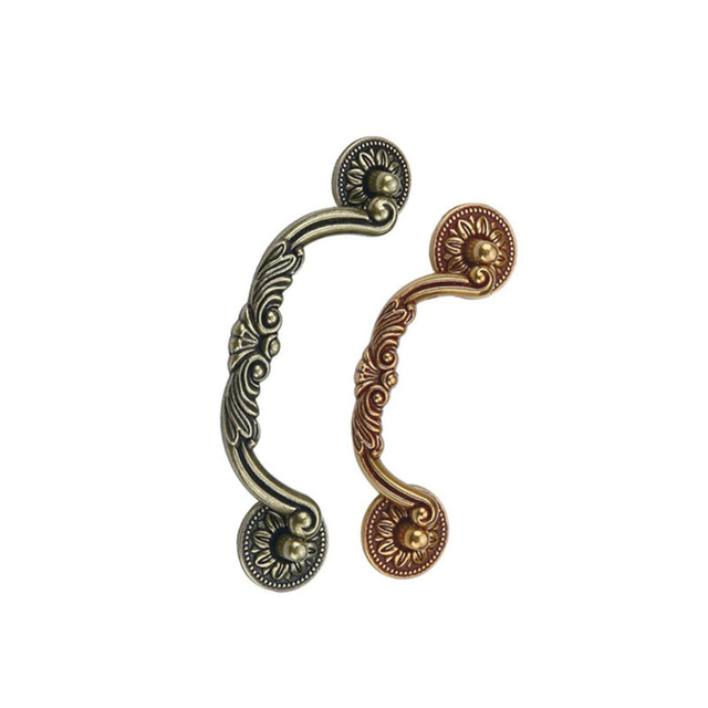 Fornecimento de fábrica em liga de zinco alça clássica alça de gaveta