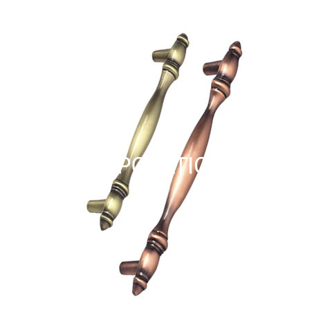 Fornecimento de fábrica liga de zinco 64mm alça para móveis alça em T acessórios de cozinha