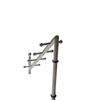Toalheiro de banheiro em aço inoxidável, acessório para banheiro, rack de chuveiro