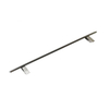 Venda superior T Bar Puxador de porta de vidro Hardware para móveis Maçaneta de banheiro