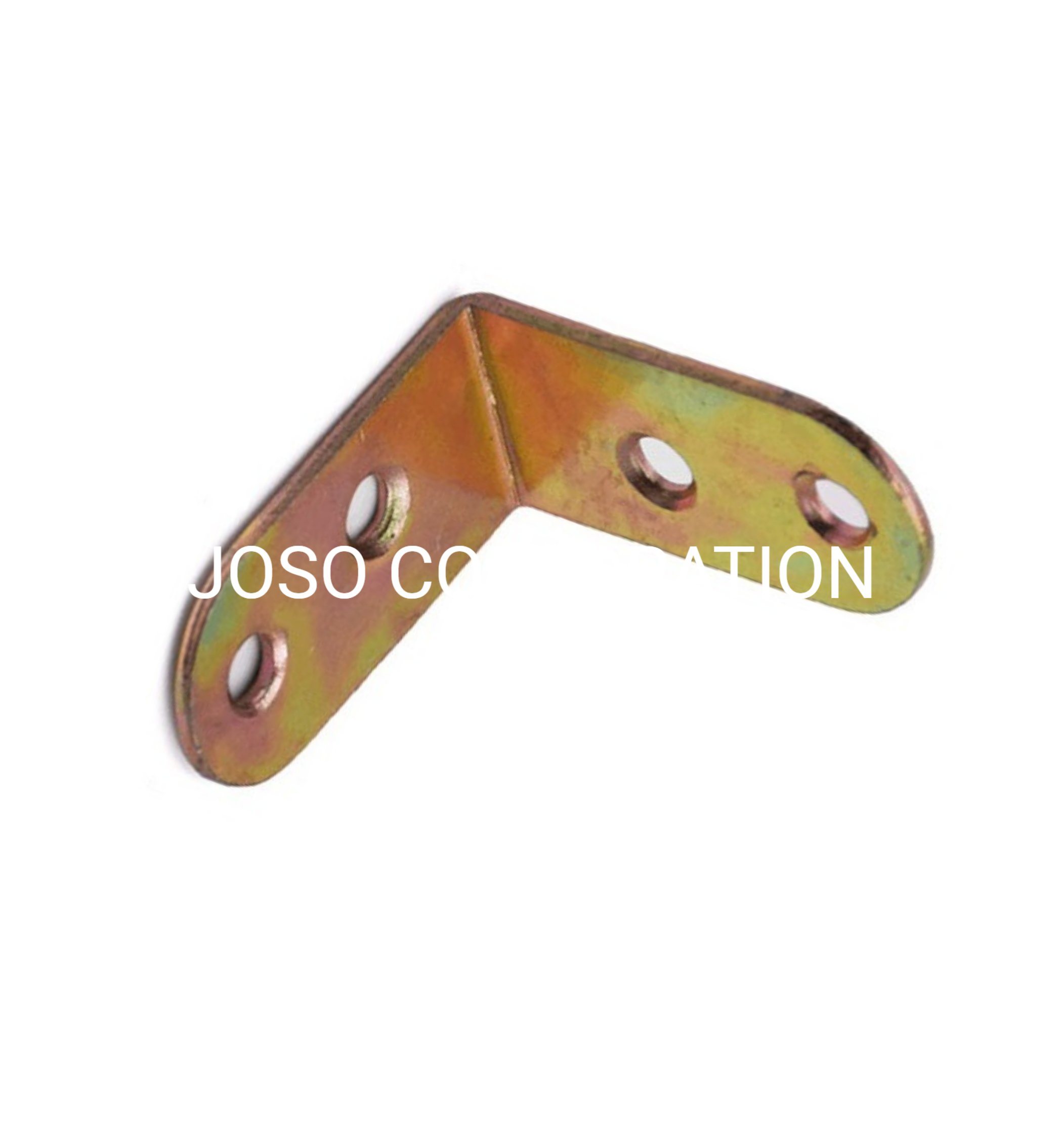 Fornecimento de fábrica Aço Amarelo Zincado Conector de canto Acessórios de cama para móveis
