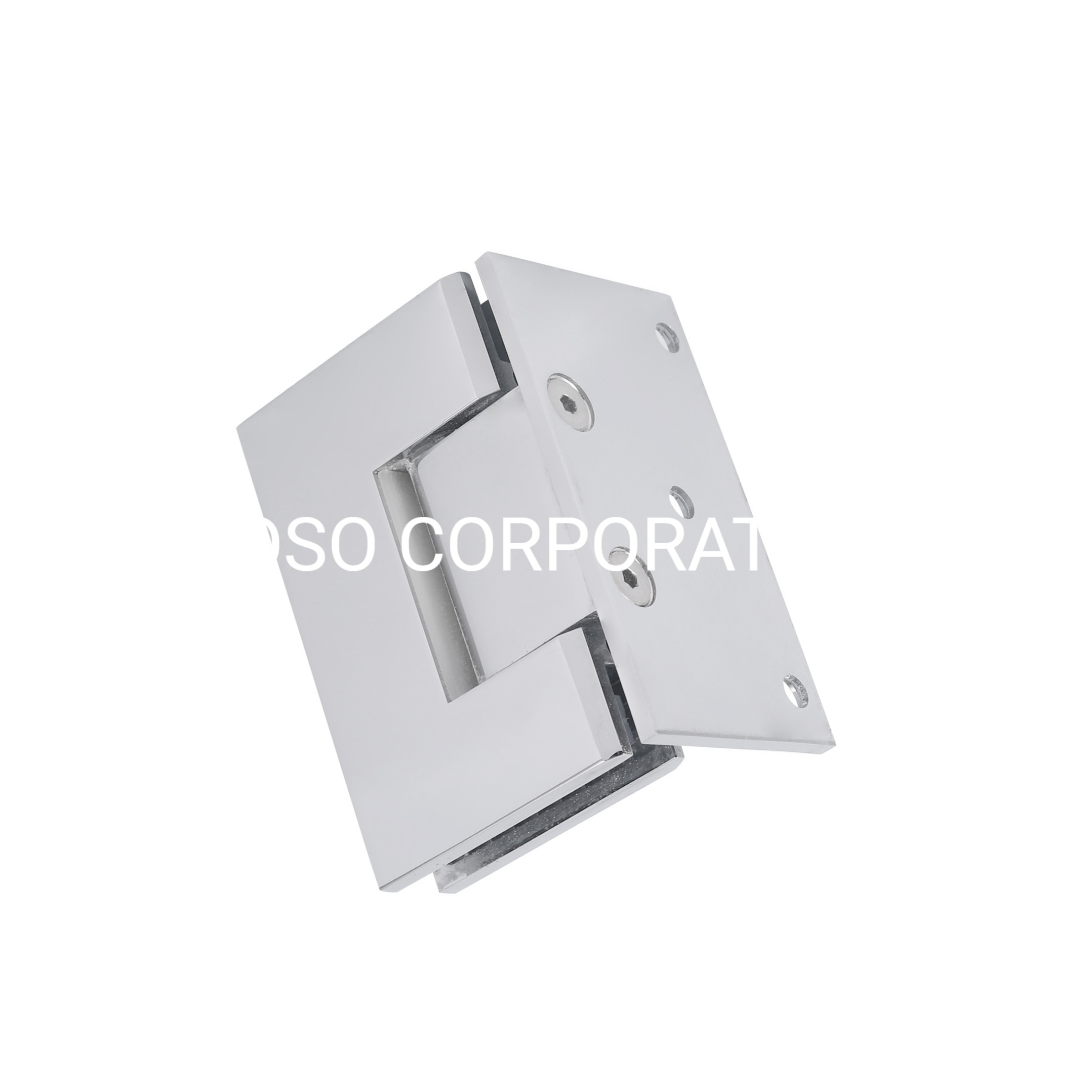 Dobradiça de porta de vidro de bronze de aço inoxidável da braçadeira de vidro do OEM para o vidro de 8-10 milímetros