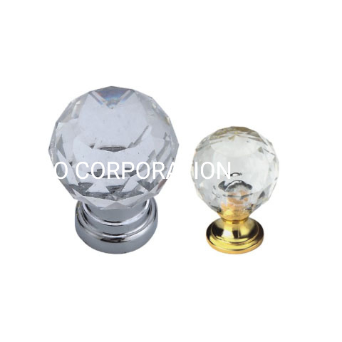 Liga de zinco moda 28mm 32mm diamante alça botão armário botão móveis alça
