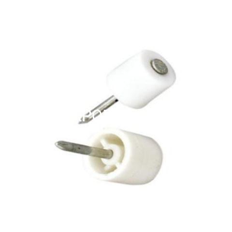 Fornecimento de fábrica PE Prego de plástico 11mm Suporte de prateleira Parafuso da gaveta do prego do gabinete