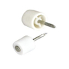 Fornecimento de fábrica PE Prego de plástico 11mm Suporte de prateleira Parafuso da gaveta do prego do gabinete