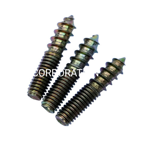 Fornecimento de fábrica Metal M6 Parafuso de madeira Parafuso de parafuso zincado