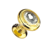 Punho liga de zinco do estilo europeu 26mm do punho dourado da cor do punho do vestuário