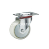 Metal com rodízio de carrinho de rodízio de móveis de carga PP 100 Rodízio industrial
