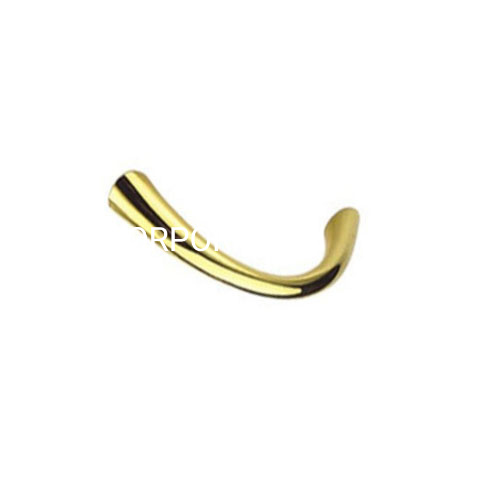 Escova e liga de zinco cromado brilhante 64 mm puxador de gaveta Kithchen