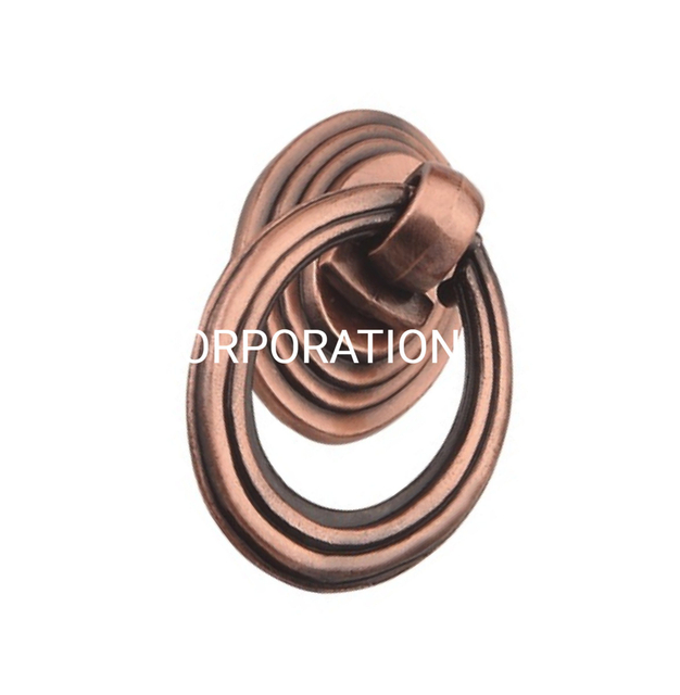 Punho retro da gaveta do punho do anel do armário do anel da tração da liga de zinco 30mm