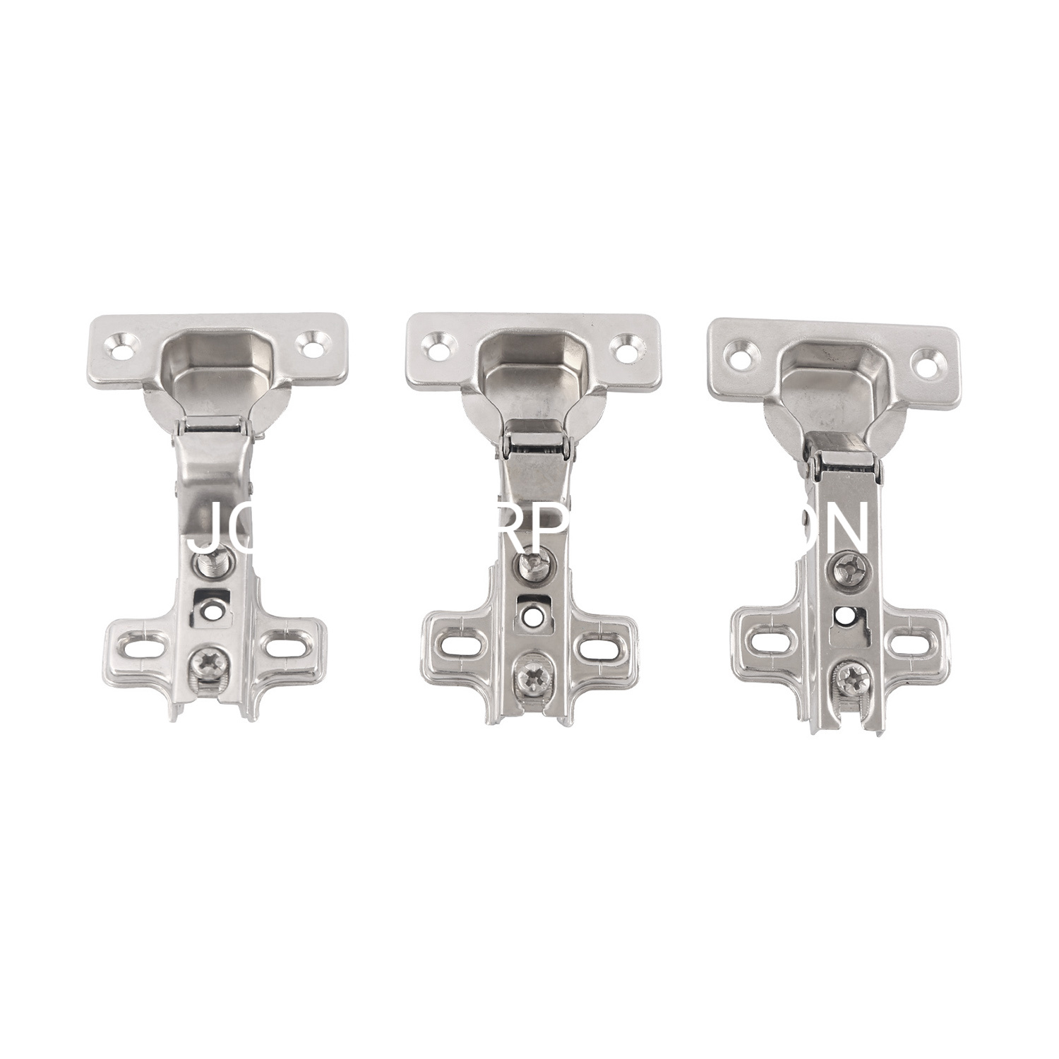 Armário de metal 3D dobradiça escondida cozinha hardware de armário de dobradiça hidráulica