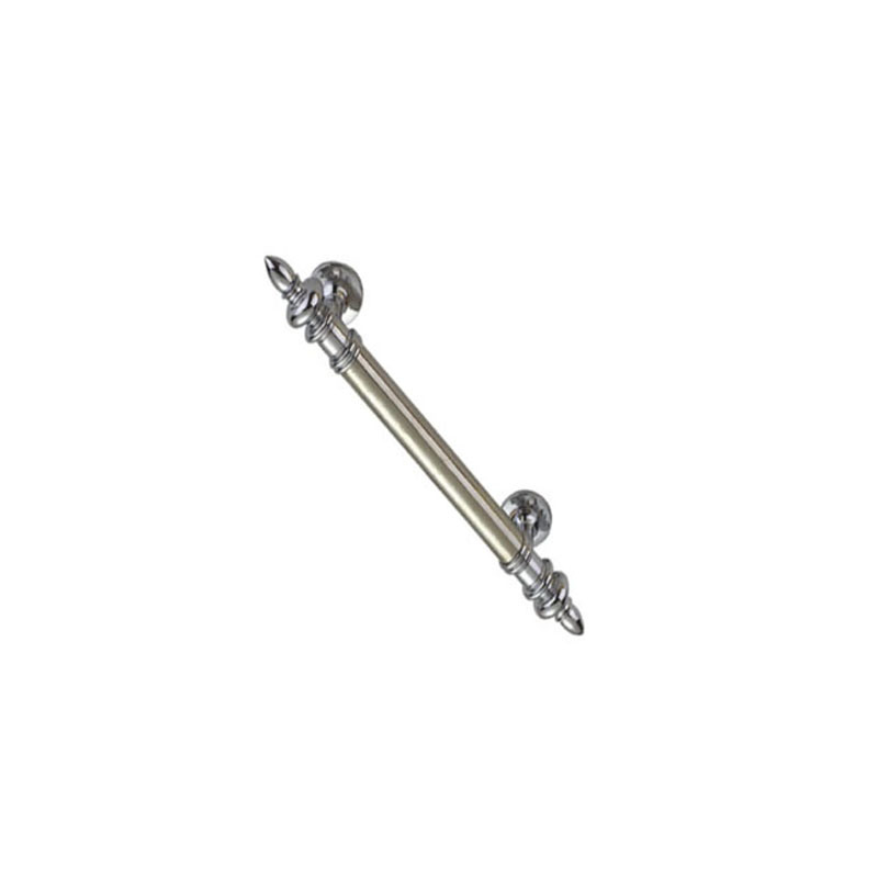 Maçaneta de porta em liga de zinco luxuosa leve de 200 mm Maçaneta de porta de escritório Maçaneta de cozinha