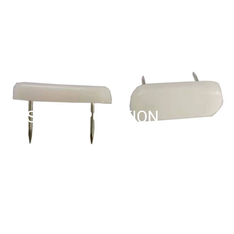 PP com protetor de mesa de acessórios para móveis de deslizamento duplo branco de metal
