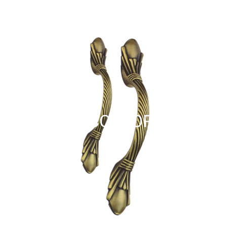 Punho do armário do punho da mobília do punho do armário do bronze antigo liga de zinco 128mm