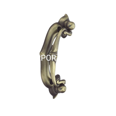 Puxador clássico da gaveta do hardware da casa dos acessórios da porta do punho da liga de zinco de 60mm